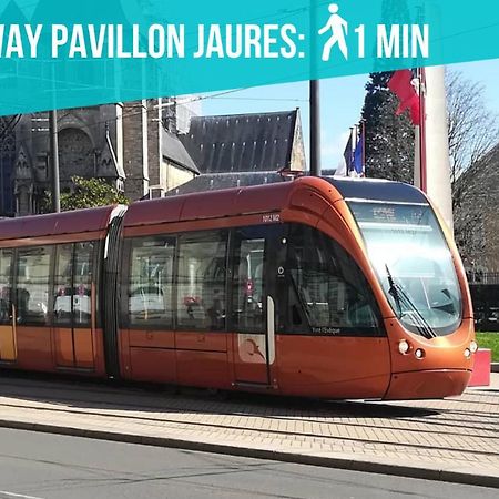 Ferienwohnung Tramway 12 RDC JAURES Cosy proche gare Le Mans Exterior foto