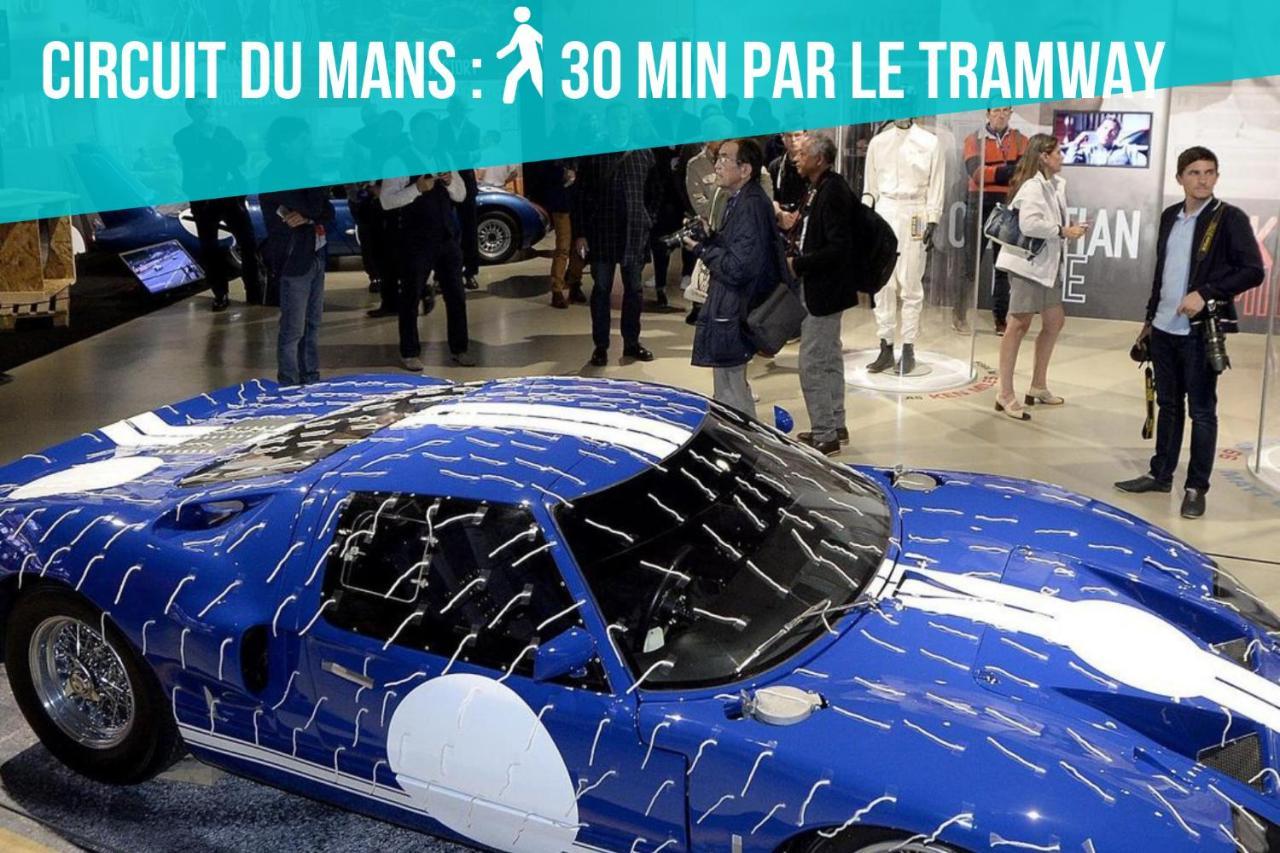Ferienwohnung Tramway 12 RDC JAURES Cosy proche gare Le Mans Exterior foto
